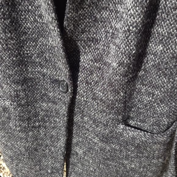 Talbots Petite Polyester/Wool Blend One Button Blazer Sz 8P - Picture 6 of 9